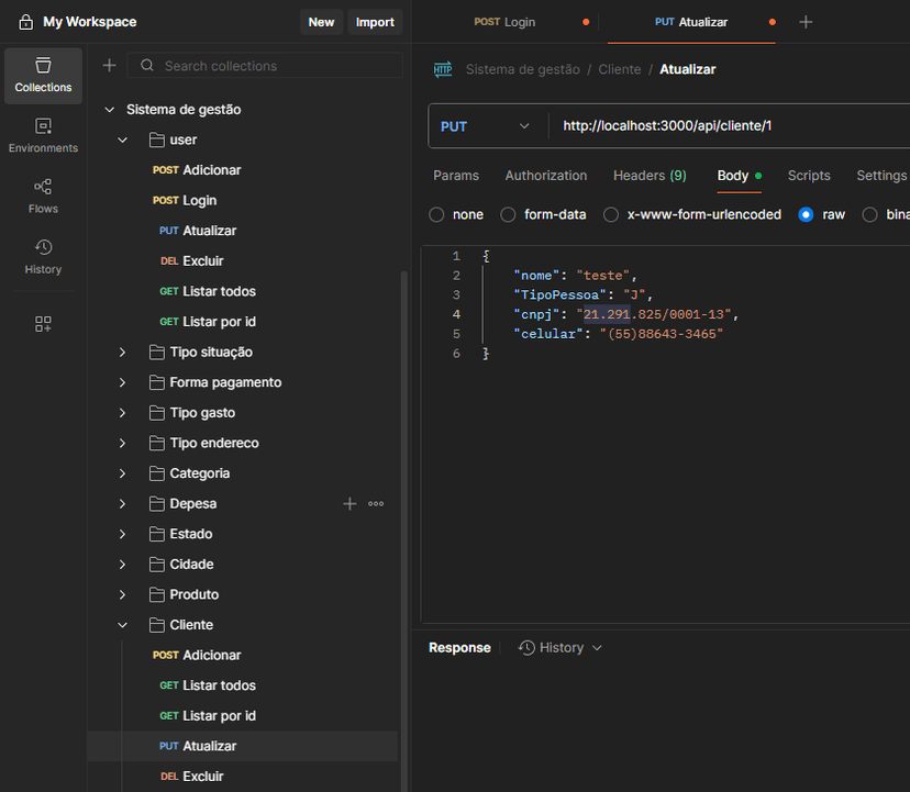 API — Sistema de Gestão de Vendas